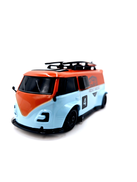 Pocket Racer Race Bus mit Fernbedienung